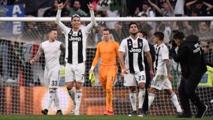 Juventus vence a Fiorentina y se alza campeón de la Liga italiana