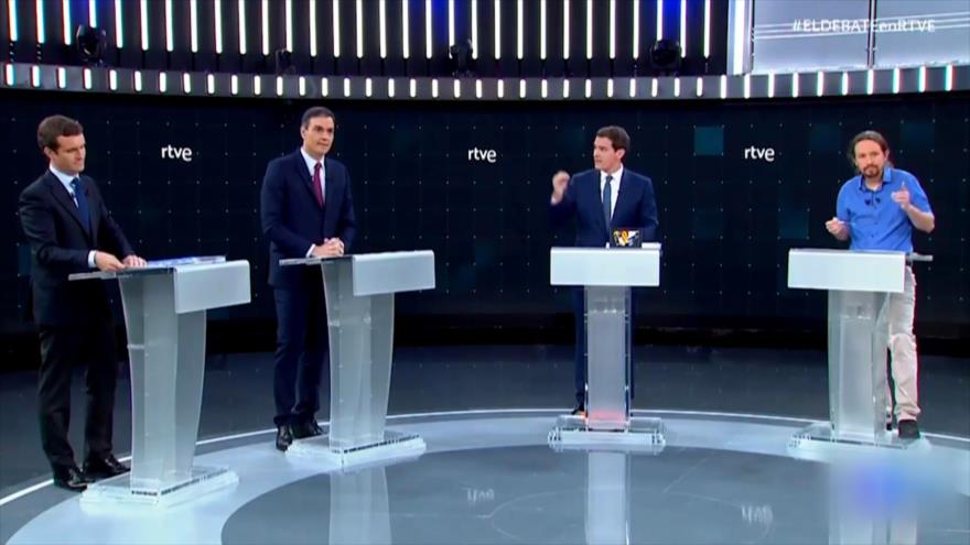 Primer debate electoral en España antes del 28-A