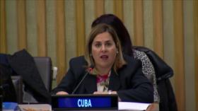 Cuba denuncia ante la ONU recrudecimiento del bloqueo de EEUU