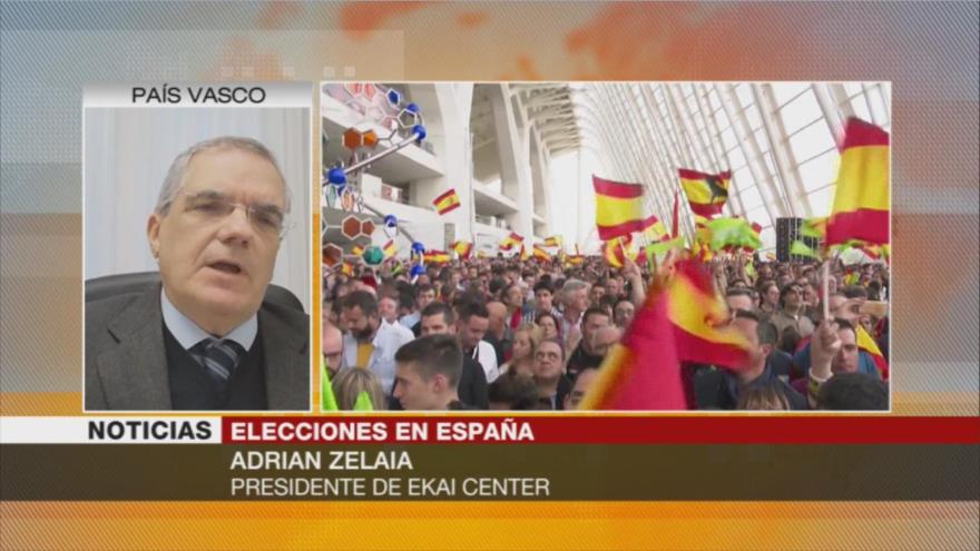 ‘Elecciones españolas, dominadas por situación de incertidumbre’