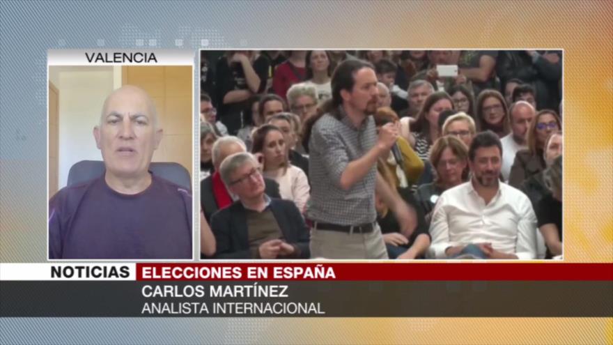 Martínez: Españoles se oponen a la vuelta de la derecha al poder 