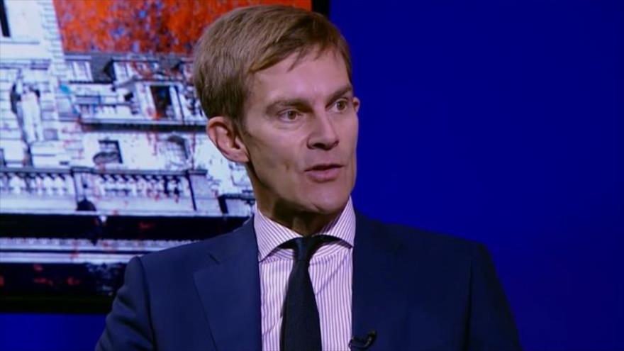 Seumas Milne, el director de la oficina de comunicaciones y estrategia del líder opositor británico Jeremy Corbyn.