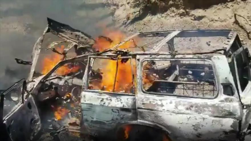 Vídeo: 7 civiles yemeníes se queman vivos en nuevo ataque saudí 