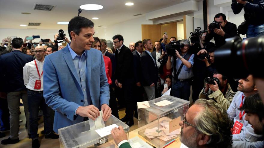 Candidatos presidenciales de España llaman a la alta participación
