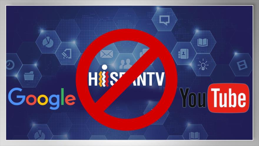 Censura sistemática de Google contra HispanTV: tercer bloqueo | HISPANTV
