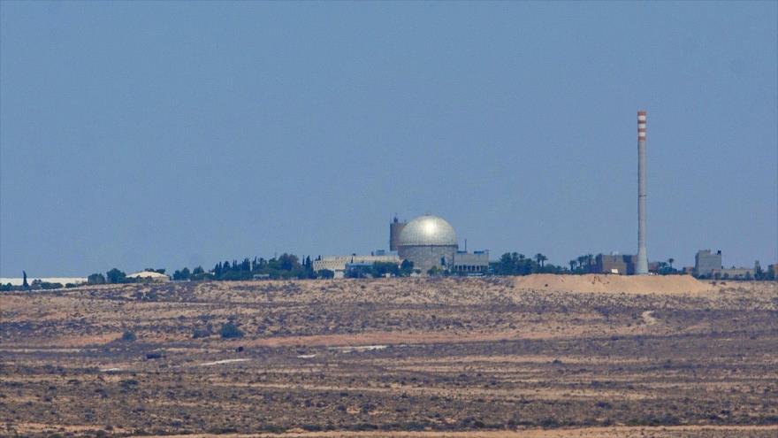Las instalaciones nucleares de Dimona, en el sur de los territorios ocupados palestinos.
