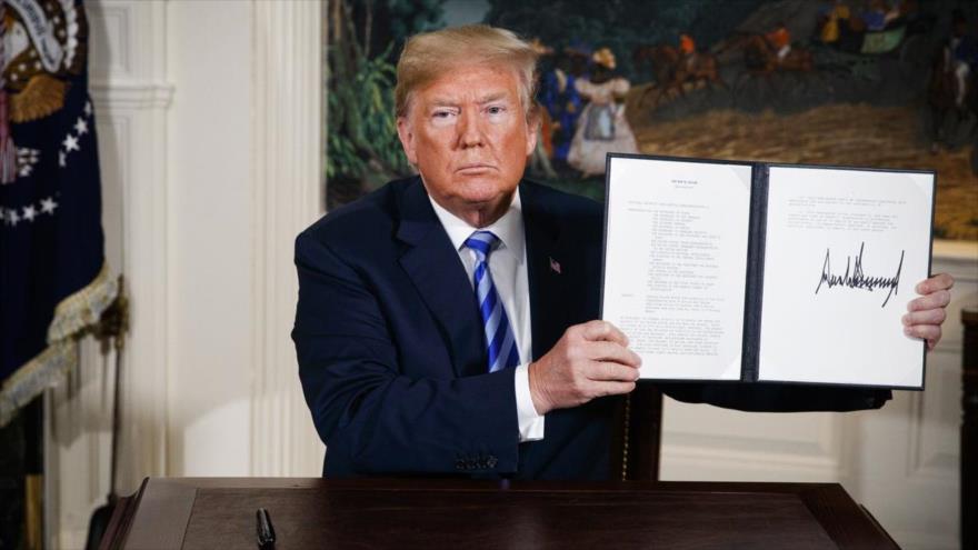 Con más sanciones, Trump duplica su “política fallida” ante Irán