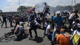 Rusia rechaza violencia en Venezuela para impulsar golpe de Estado
