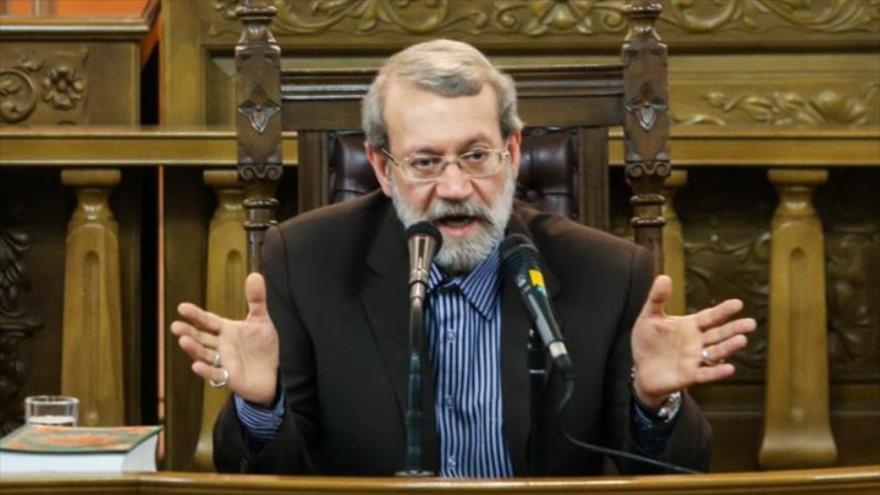 El presidente de la Asamblea Consultiva Islámica de Irán, Ali Larijani. (Fuente: ISNA)