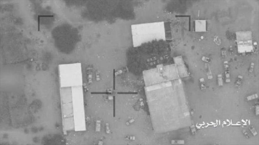 Imagen aérea de una instalación militar de Arabia Saudí.