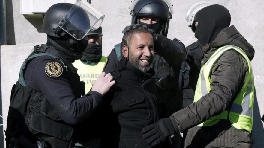 Un supuesto terrorista detenido por la Guardia Civil en Cataluña.