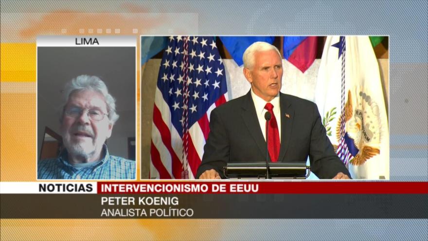 Koenig: Injerencia de EEUU en Venezuela viola leyes internacionales