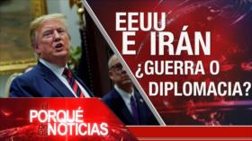El Porqué de las Noticias: Europa en acuerdo nuclear. Amenaza de EEUU a Irán. Venta de armas francesas