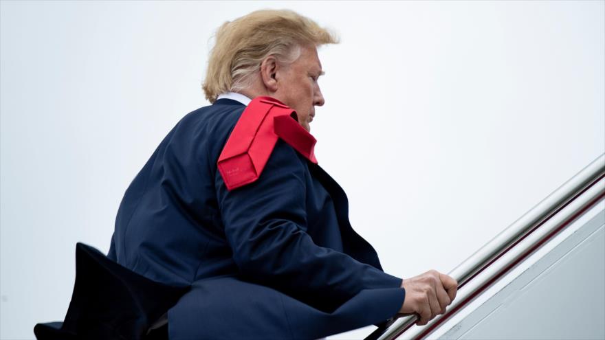 El presidente de EE.UU., Donald Trump, en una visita al estado de Florida, 8 de mayo de 2019. (Foto: AFP)