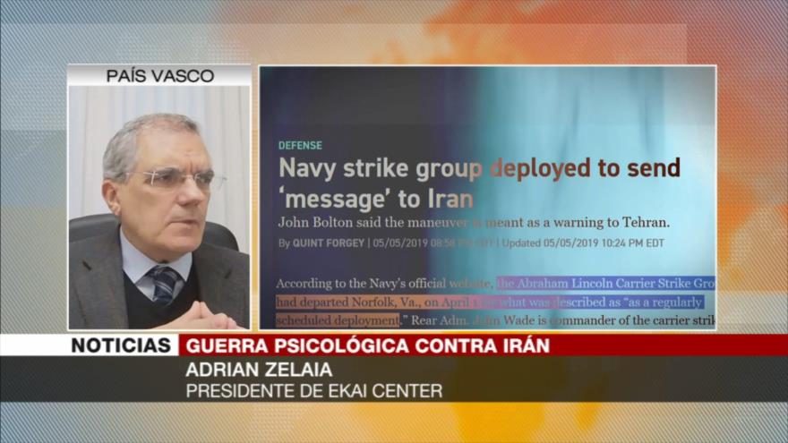 ‘Irán sabe el objetivo de movimientos propagandísticos de EEUU’
