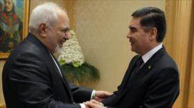 Irán y Turkmenistán acuerdan potenciar relaciones bilaterales