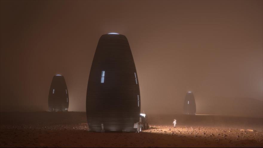 Vídeo: Así serían las viviendas de futuros habitantes del Marte | HISPANTV