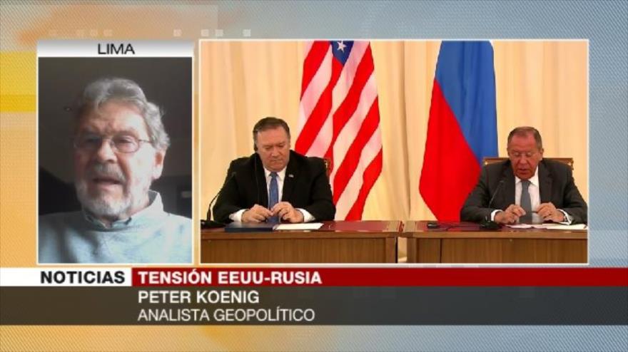 Koenig: EEUU no desea la paz con Rusia, pues necesita un enemigo 