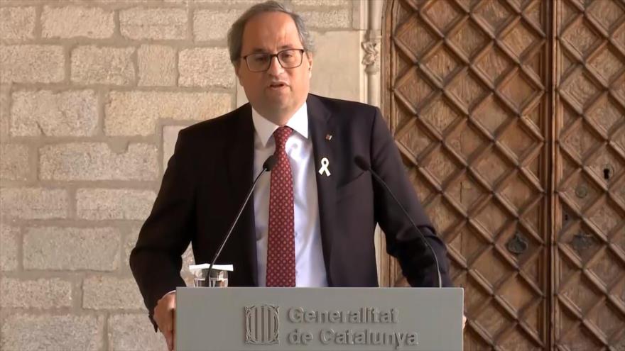 Quim Torra declara por desobediencia ante tribunales