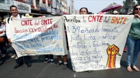 Maestros convocan a paro para exigir abrogación en México
