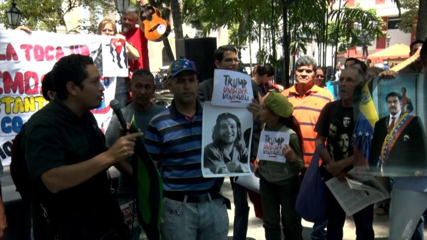 Solidaridad con activistas que ocupan embajada de Venezuela en EEUU