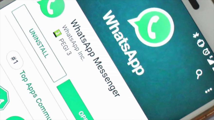 Aplicación de mensajería Whatsapp. 