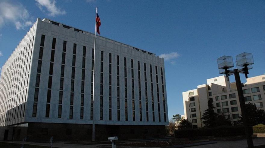 La embajada rusa en Washington, EE.UU.