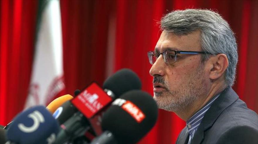 El embajador iraní en Londres (capital británica), Hamid Baidineyad.