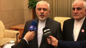 Zarif descarta la guerra: nadie sueña con enfrentarse a Irán