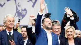 Europeos dicen NO a extrema derecha de Salvini y Le Pen