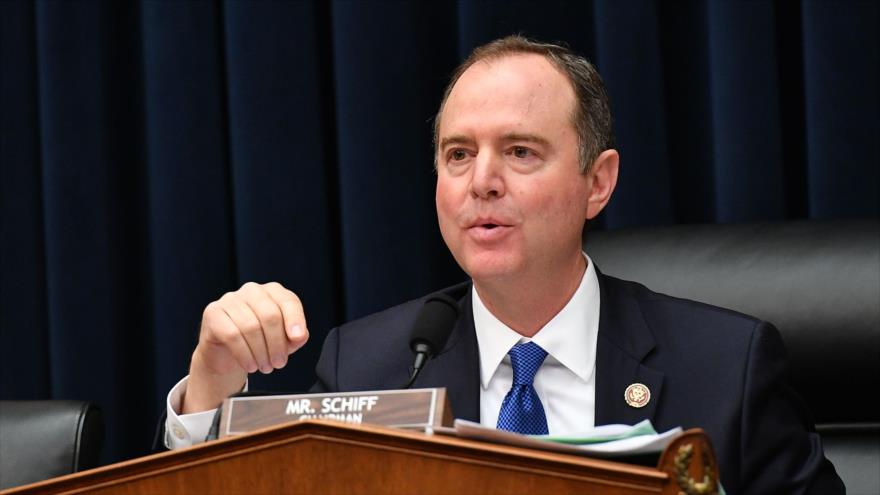 El presidente del Comité de Inteligencia de la Cámara de Representantes de EE.UU., Adam Schiff , durante un acto en Washington, 28 de marzo de 2019.