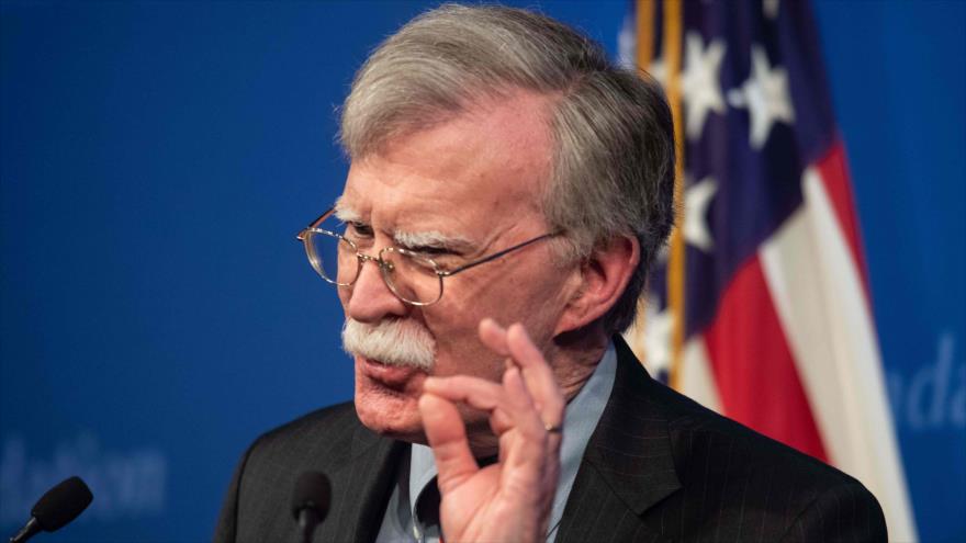 El asesor de seguridad nacional de EE.UU., John Bolton, en un acto en Washington, 13 de diciembre de 2018. (Foto: AFP)