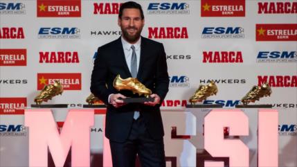 Messi conquista su sexta Bota de Oro con 36 goles