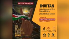 Invitan a venezolanos a conmemoración por Día Mundial de Al-Quds