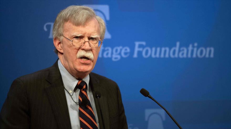 El asesor de Seguridad Nacional de EE.UU., John Bolton, ofrece un discurso en Washington, 13 de diciembre de 2018. (Foto: AFP)