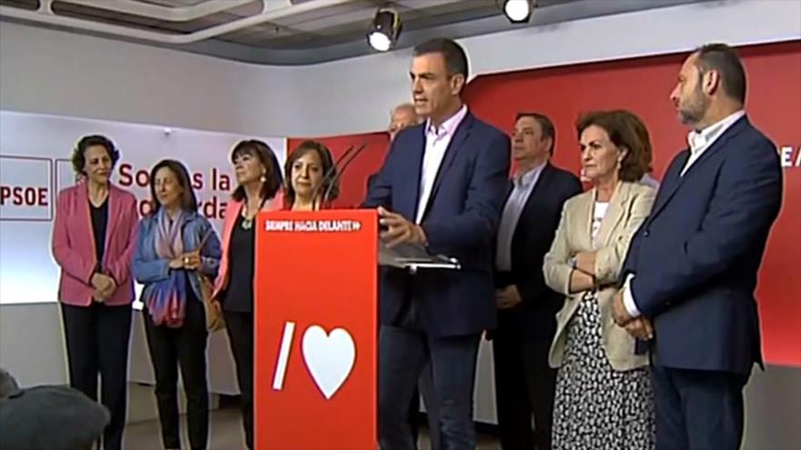 PSOE gana las europeas y la derecha se hace con Madrid
