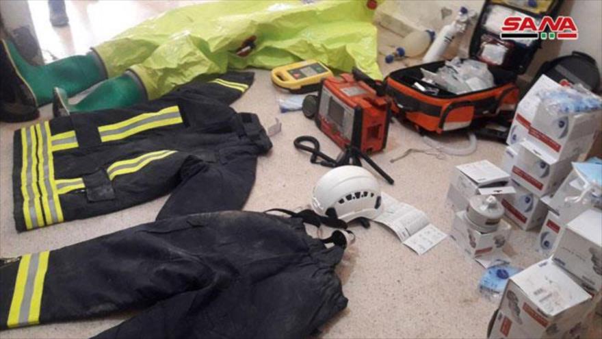 Hallan hospital terrorista gestionado por “cascos blancos” en Hama