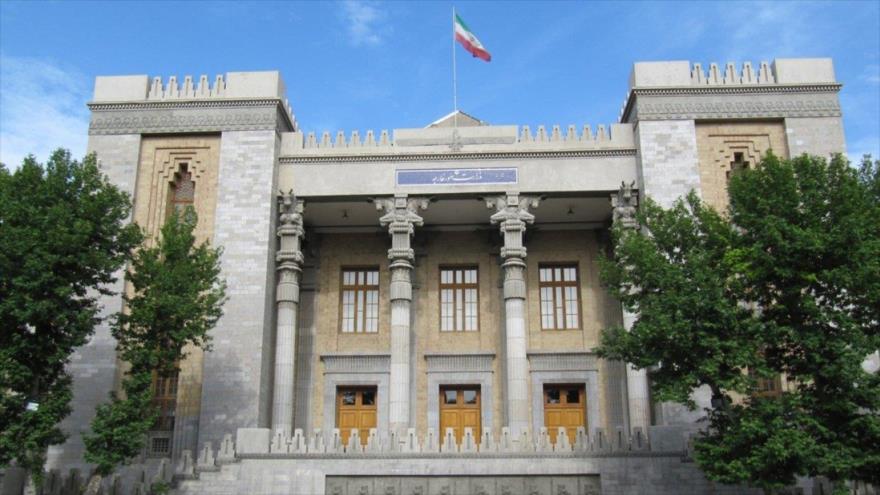 Una vista general de la sede de la Cancillería de Irán en Teherán.