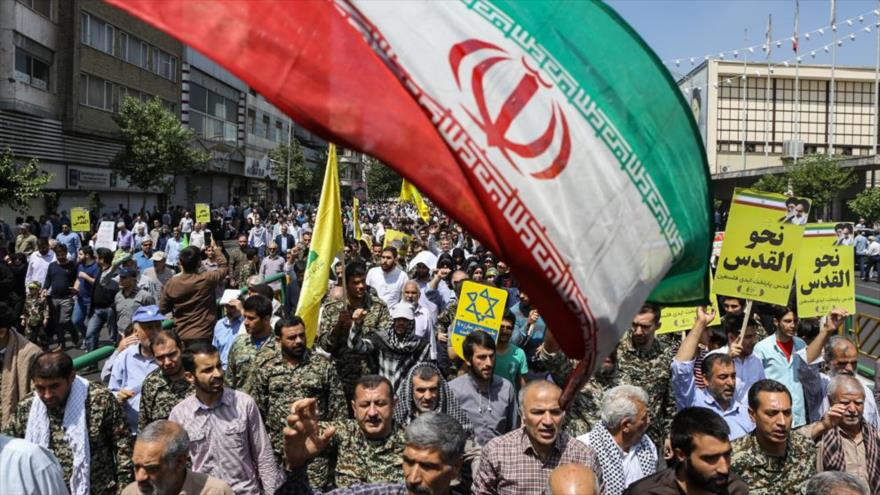 Iraníes participan en masivas marchas del Día Mundial de Al-Quds