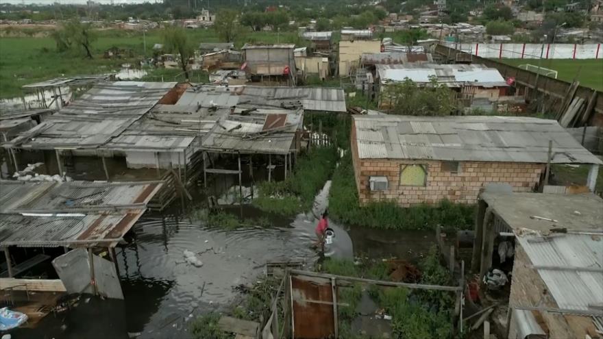 Inundaciones causan estragos en Paraguay