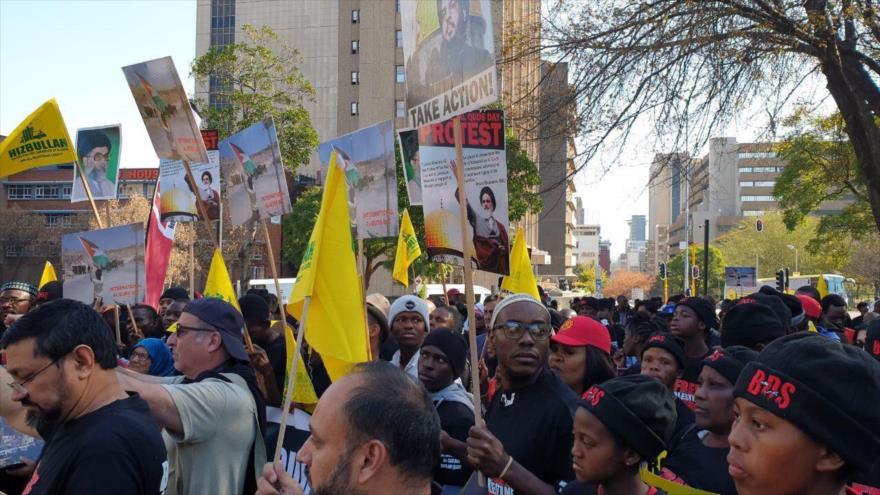 Sudáfrica clama por la libertad de Palestina en el Día de Al-Quds | HISPANTV