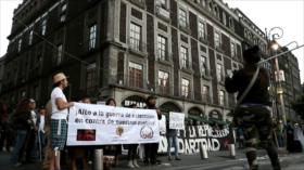 Movimientos populares protestan contra militarización de México