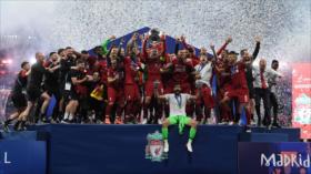 Liverpool vence a Tottenham y conquista su sexta Copa de Europa 