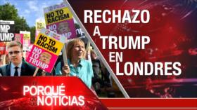 El Porqué de las Noticias: China defiende acuerdo nuclear. Palestinos rechazan acuerdo del siglo. Donald Trump visita Reino Unido