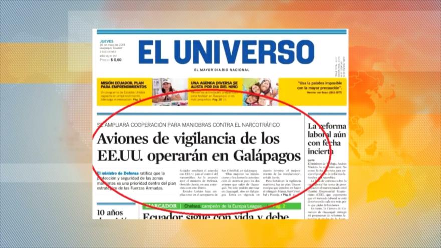 Los aviones de vigilancia de EEUU operarán desde Galápagos