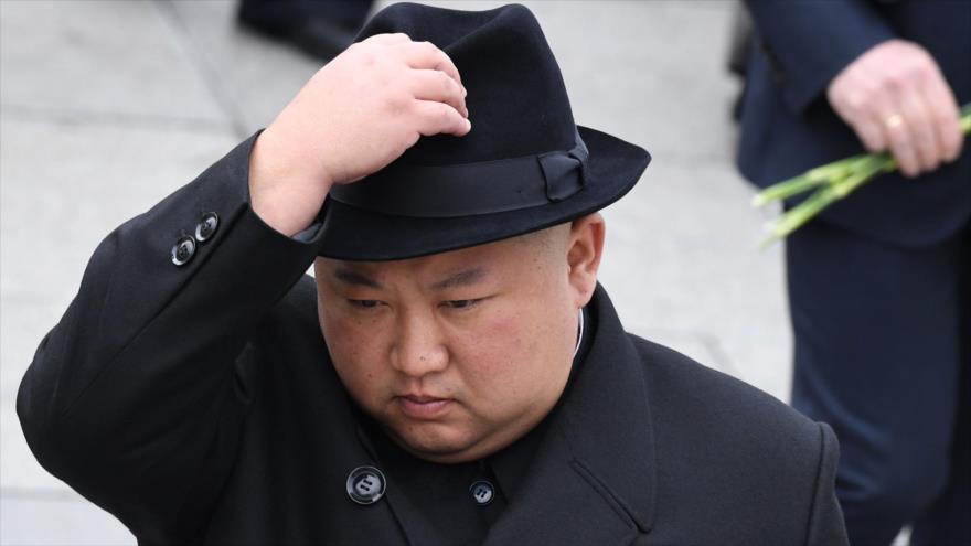 El líder de Corea del Norte, Kim Jong-un, asiste a un evento en Vladivostok, Rusia, 26 de abril de 2019. (Foto: AFP)