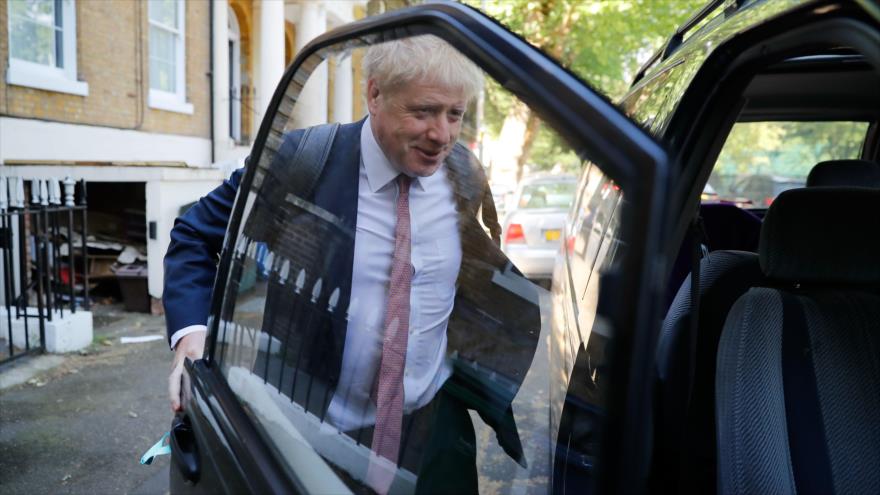 El parlamentario conservador Boris Johnson, Londres, la capital, 30 de mayo de 2019. (Foto: AFP)