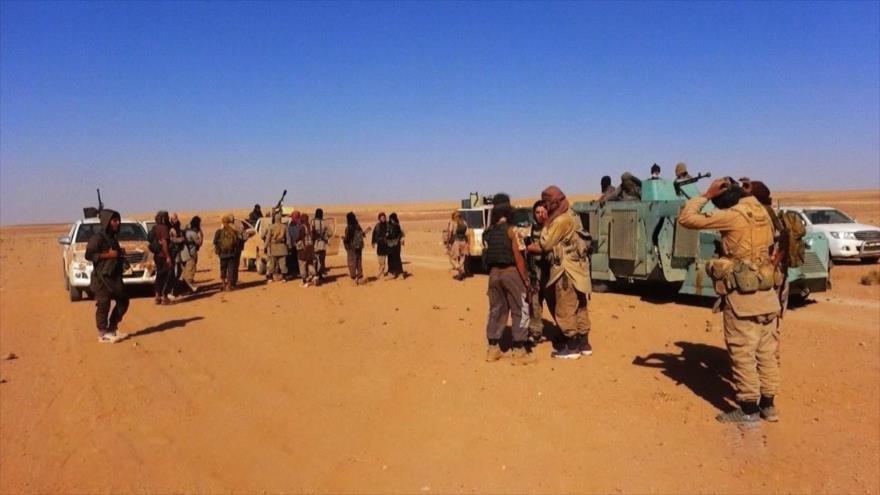 Los integrantes del grupo terrorista EIIL (Daesh, en árabe) en Siria.