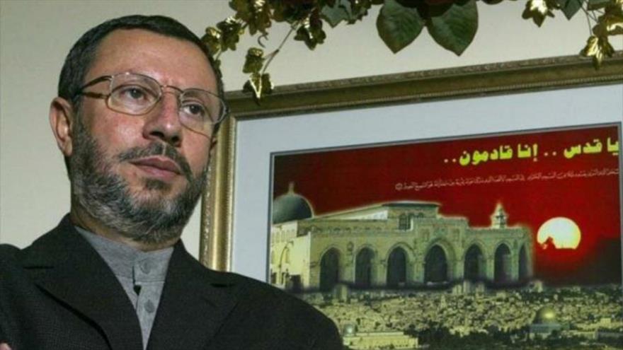 El entonces candidato presidencial palestino y ex profesor de la Universidad de Howard de EE.UU., Abdul Halim al-Ashqar.