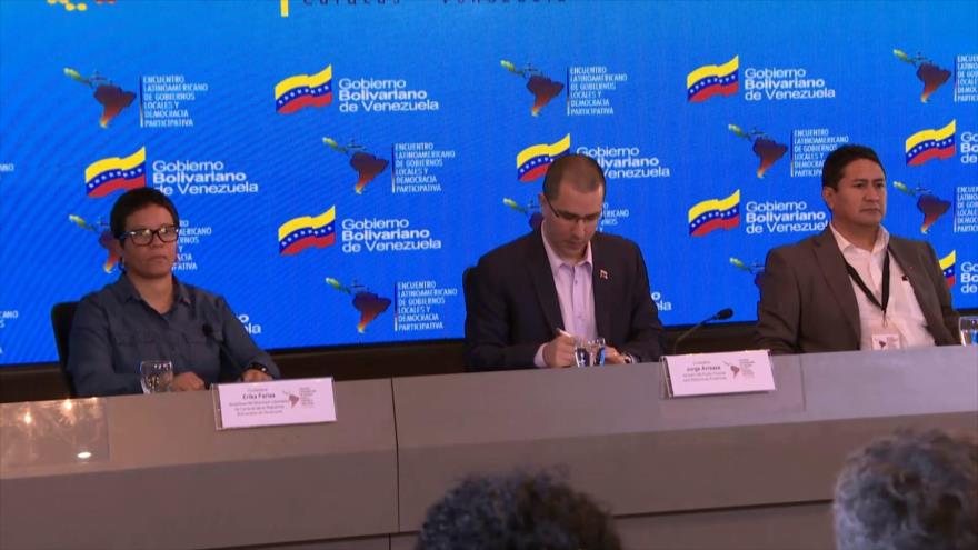 Gobiernos locales de América Latina se solidarizan con Venezuela